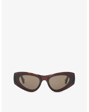 Loewe X Paula's Ibiza Cat-Eye-Frame Acetate Sunglasses - Multicolor