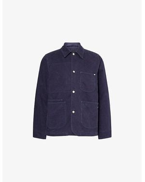 Paul Smith Work Relaxed-Fit Denim Jacket - Blue