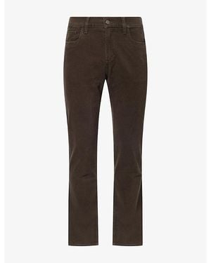 Citizens of Humanity Elijah Straight-Leg Twill Jeans - Brown