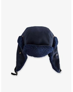 Rassvet (PACCBET) Textured Woven Trapper Hat - Blue