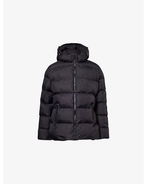 Arne Hooded Short Shell-Padded Puffer Jacket - Blue