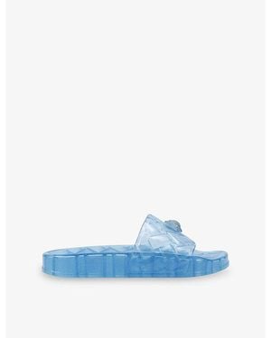Kurt Geiger Meena Jelly Sliders - Blue