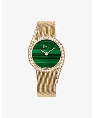 Piaget Limelight Gala 18Ct-, 1.66Ct Brilliant-Cut Diamond And Malachite Automatic Watch - Green