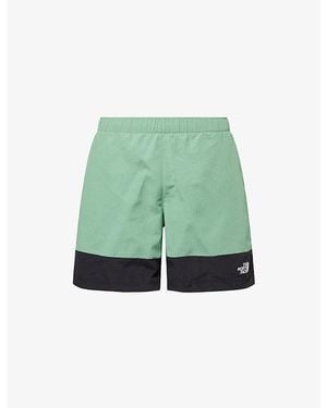 The North Face Leynar Logo-Print Woven Shorts - Green
