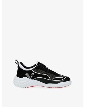 Christian Louboutin Mara Mesh Trainers - Black