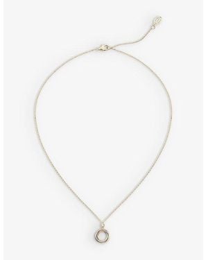 Cartier Trinity 18Ct, Rose, - And 0.05Ct Brilliant-Cut Diamond Pendant Necklace - Natural