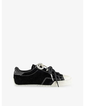 Converse Chuck Lo Pro Suede Sneakers - Black