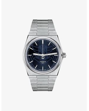 Tissot Prx Ufo Robot Grendizer Stainless-Steel Automatic Watch - Blue