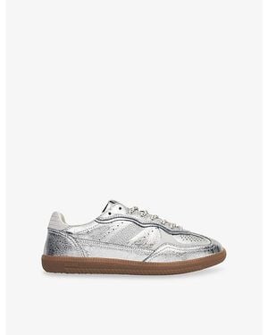 Alohas Tb490 Rife Leather Trainers - White