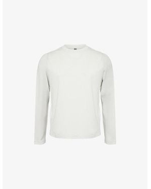 Vuori Tradewind Short-Sleeve Stretch-Mesh Top - White