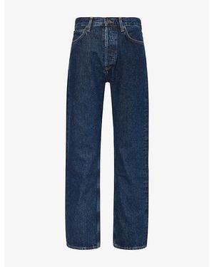 Agolde 90's Pinch-Waist Denim Jeans - Blue