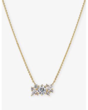 Sif Jakobs Lovere 14Ct- And 0.58Ct Lab Grown Diamond Necklace - Metallic