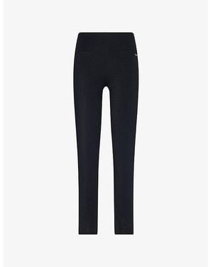 WE Are Tala Skinluxe V-Waist Stretch-Woven Leggings - Blue