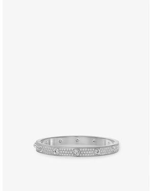 Cartier 18Ct- And 4.04Ct Brilliant-Cut Diamond Bracelet - White