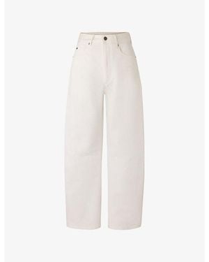 Soeur Eliott Relaxed-Fit Denim Jeans - White