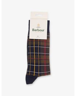 Barbour Blyth Cotton Blend Socks - White