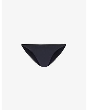 Calvin Klein Sculpted Nylon-Blend Bikini Briefs - Blue