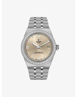 Tudor Royal Steel Automatic Watch 36Mm - Metallic