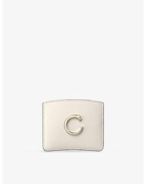 Cartier Panthère De Simple Leather Card Holder - Natural