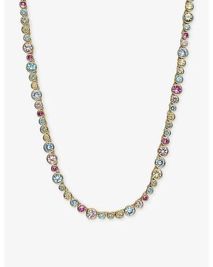 Sif Jakobs Sardinien Altro 18Ct-Plated Sterling And Cubic Zirconia Necklace - Metallic