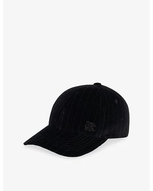 The Kooples Logo-Embroidered Cotton Baseball Cap - Black