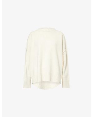 Dissh Paige Merino Wool Knit Jumper - White