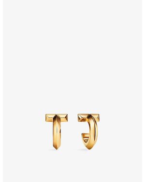 Tiffany & Co. Tiffany T T1 18Ct- Hoop Earrings - Metallic