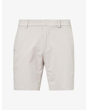 G/FORE Tour Mid-Rise Stretch-Woven Shorts - Grey