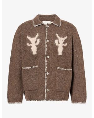 Heresy Demons Knitted Cardigan - Brown