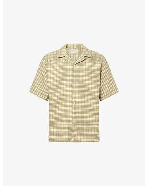Carhartt Kander Waffle Cotton Shirt - Multicolour