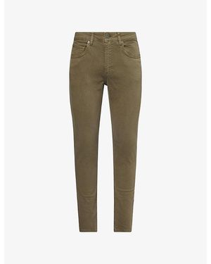 Vingt Quatre Craig Tapered-Fit Stretch-Denim Jeans - Green