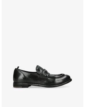 Officine Creative Kalliopi Leather Loafers - Black