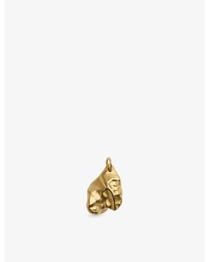 Monica Vinader Fragments Bold 18Ct-Plated Vermeil Sterling- Pendant - Metallic