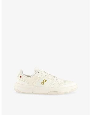 On Shoes Roger Clubhouse Leather Sneakers - White