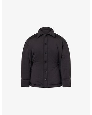 Issey Miyake Pumped-T Padded Shell Jacket - Blue