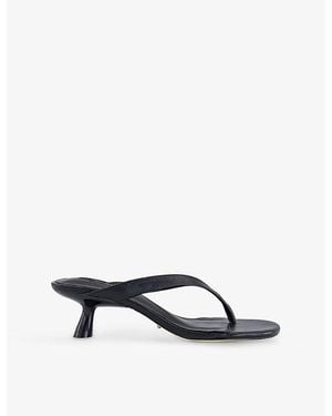 Tony Bianco Krista Heeled Leather Sandals - Multicolour