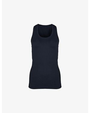 Sweaty Betty Athlete Seamless Stretch-Jersey Vest Top - Blue