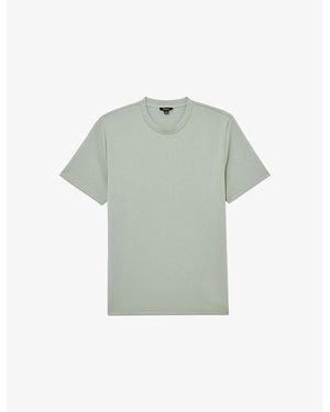 Reiss Bradley Short-Sleeved Jersey T-Shirt - Green