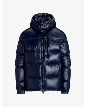 Polo Ralph Lauren Gorham Hooded Shell-Down Puffer Jacket - Blue