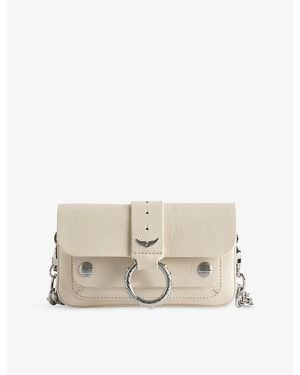 Zadig & Voltaire Kate Leather Wallet Bag - Natural