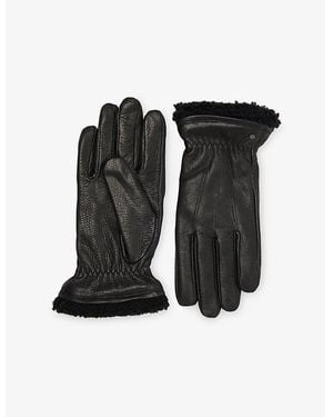 Dents Shrewsbury Leather Gloves - Black