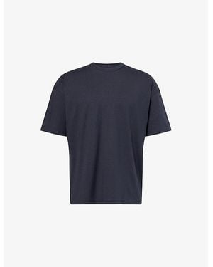Arne Essential Relaxed-Fit Cotton-Jersey T-Shirt - Blue