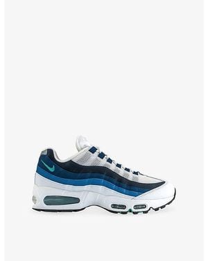 Nike Air Max 95 Zip Woven Trainers - Blue