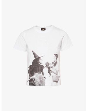 Marc Jacobs X The Wizard Of Oz Printed Cotton-Jersey T-Shirt - White