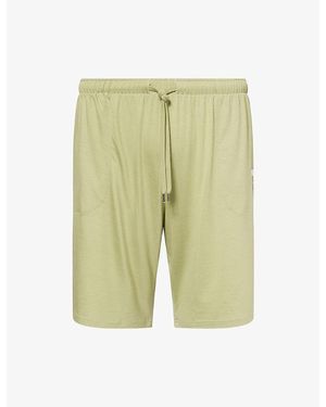 Derek Rose Basel 24 Modal-Jersey Shorts - Green