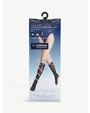 FALKE Energize 50 Denier Knee-High Socks - Black
