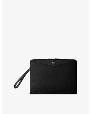Cartier Losange Leather Portfolio Bag - Black