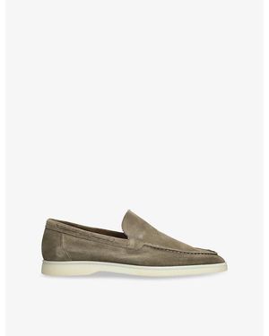 Aurélien Yacht Suede Loafers - Green