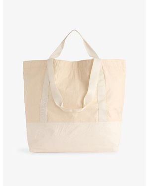 Vuori Coastal Linen-Blend Tote - Natural