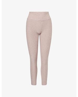 Cheap Monday Acadia High-Rise Gym Leggings - Pink